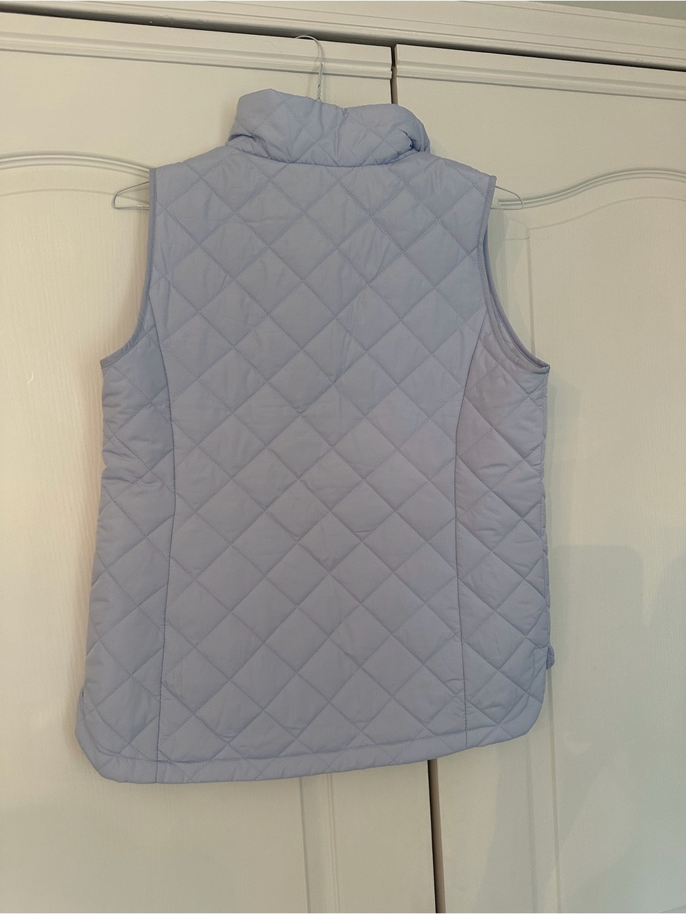 Lands' End Light Lavender Quilted Vest Size S - Picture 5 of 7